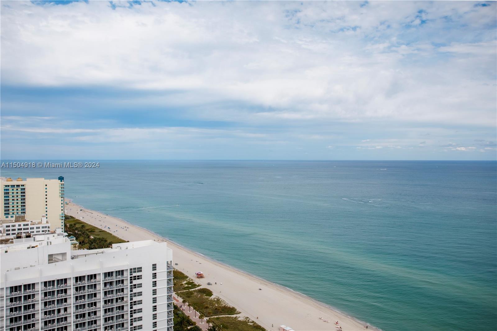 This high floor unit has spectacular unobstructed views of the ocean, the bay and Miami's skyline, with floor to ceiling glass doors from living room & kitchen, all connected through an oversized terrace. New refrigerator and dishwasher. Large master bedroom with walking closet and master bath with jacuzzi and separate shower. Large second bedroom with big closet and access to bathroom. The Blue & Green Diamond are one of the most prestigious buildings in Miami Beach with an amazing location just minutes away from all Miami attractions and Airport. First class amenities : gated community, concierge, valet parking, 24 hr security, pool, tennis courts, beach towel service, oceanfront gym/ clubhouse, spa, business center, restaurant and more. FURNISHED OR UNFURNISHED. VERY EASY TO SHOW