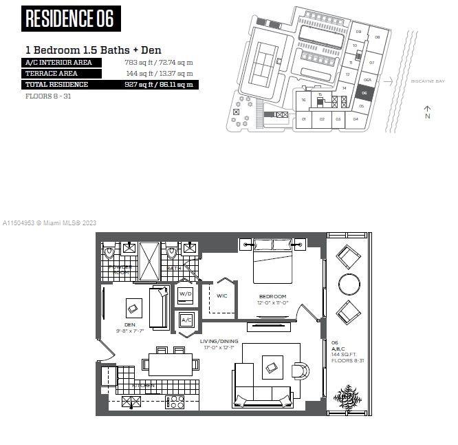 121 NE 34th St 2806, Miami, Florida 33137, 1 Bedroom Bedrooms, ,1 BathroomBathrooms,Residential,For Sale,121 NE 34th St 2806,A11504953