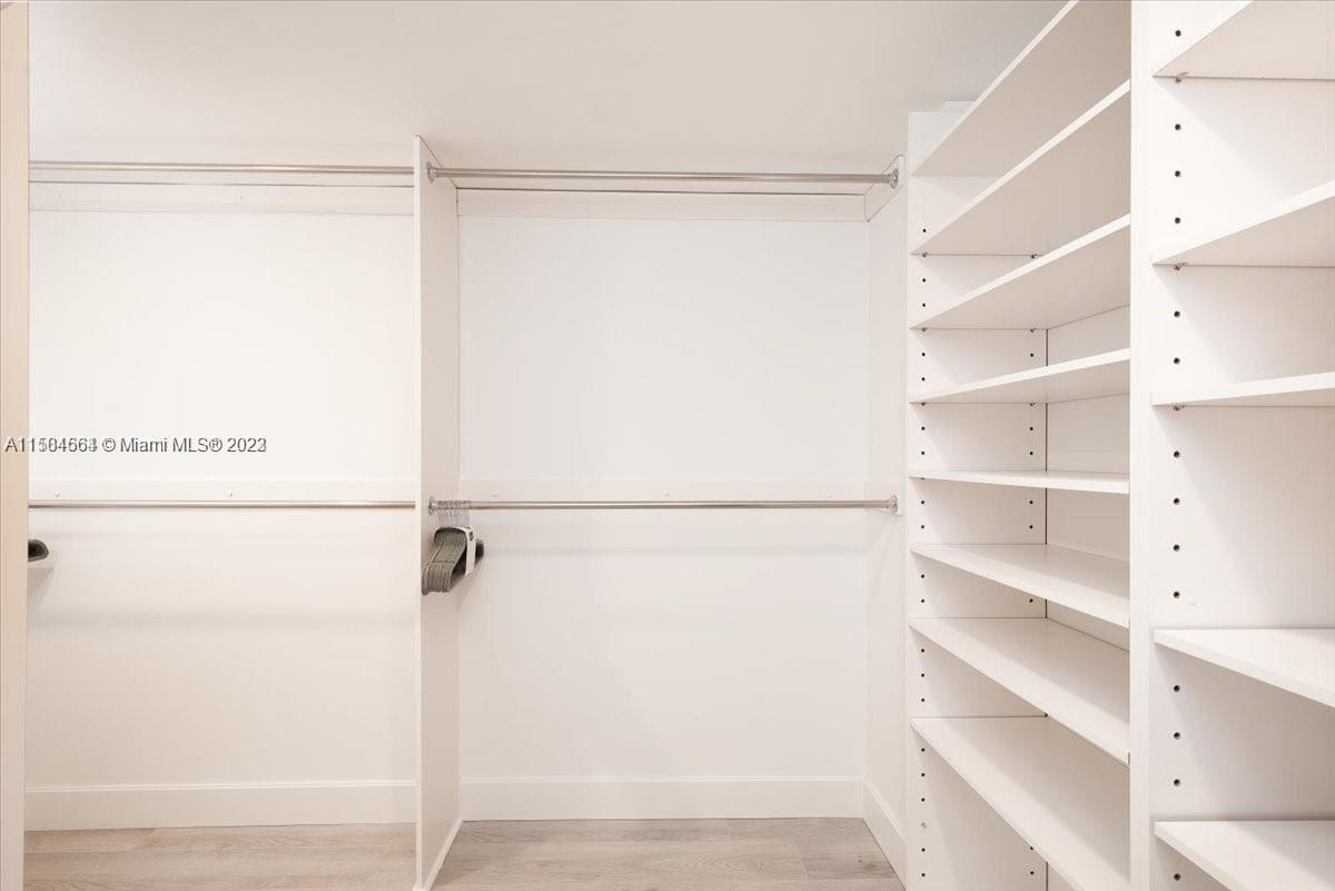 Master closet