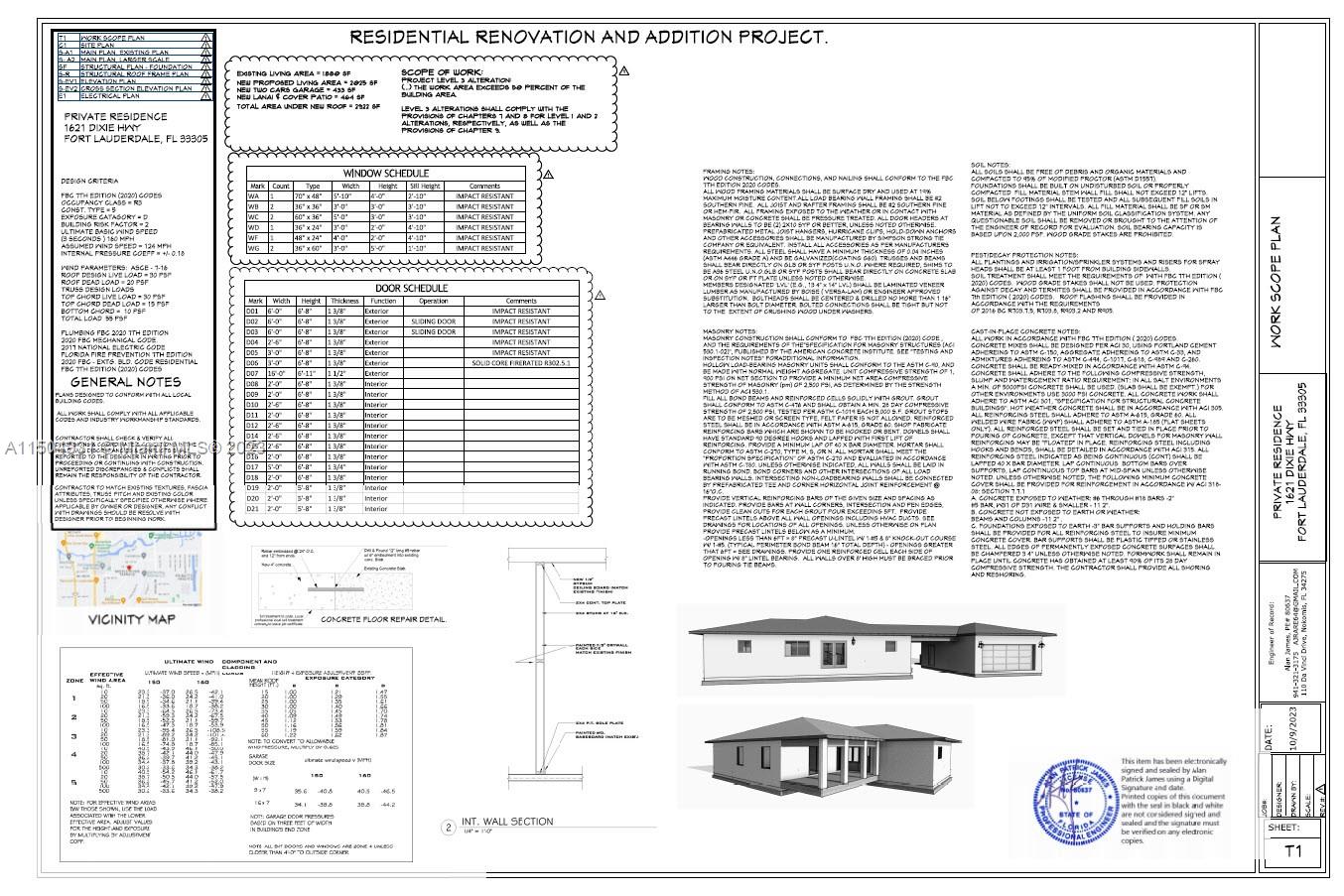 1621 Dixie Hwy, Fort Lauderdale, FL, 33305 United States, 3 Bedrooms Bedrooms, ,3 BathroomsBathrooms,Residential,For Sale,Dixie Hwy,A11504931