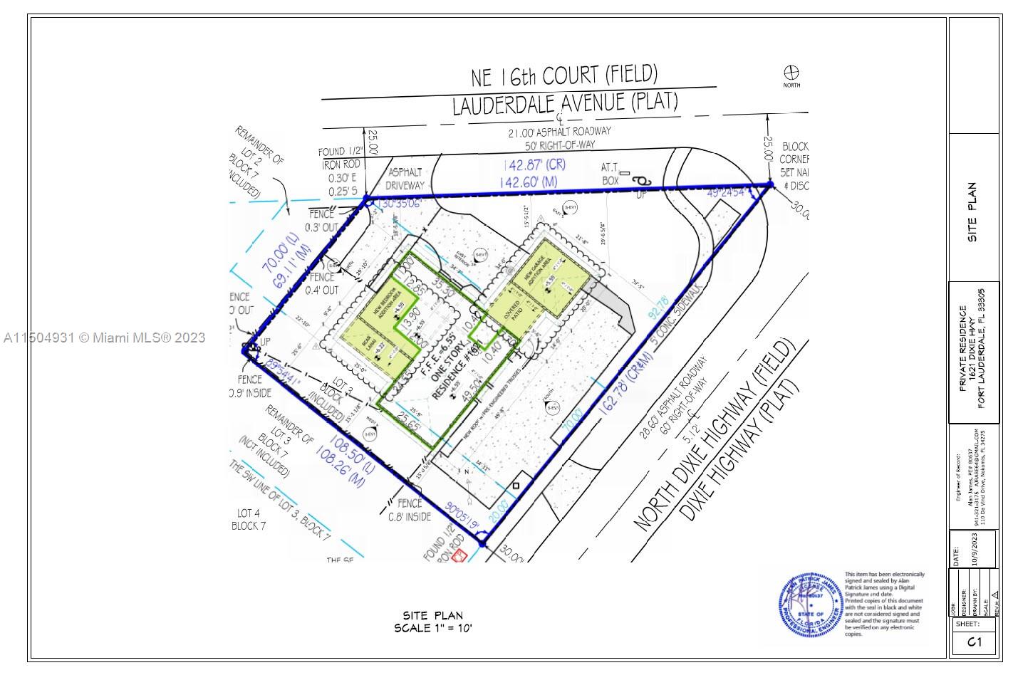 1621 Dixie Hwy, Fort Lauderdale, FL, 33305 United States, 3 Bedrooms Bedrooms, ,3 BathroomsBathrooms,Residential,For Sale,Dixie Hwy,A11504931