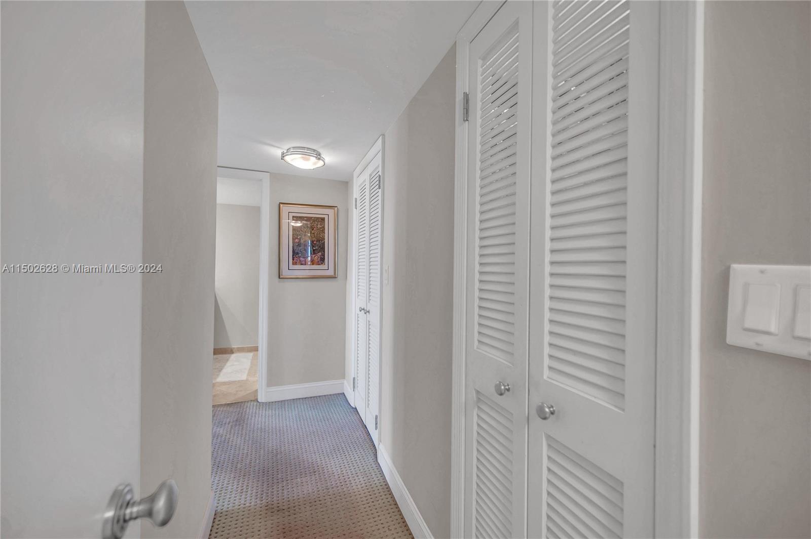 Main Bedroom entrance-2 walk in closets plus a 3rd large linen closet