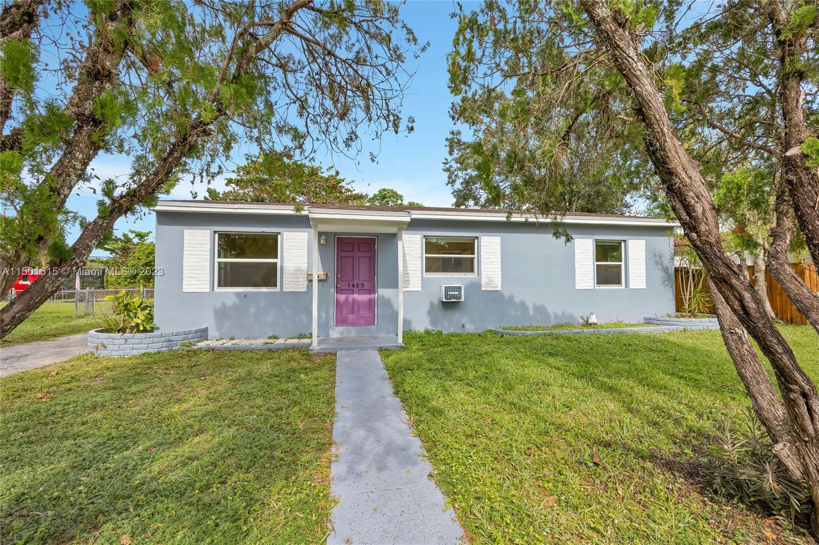 1485 NE 140th St, North Miami, Florida 33161, 3 Bedrooms Bedrooms, ,1 BathroomBathrooms,Residential,For Sale,1485 NE 140th St,A11501615