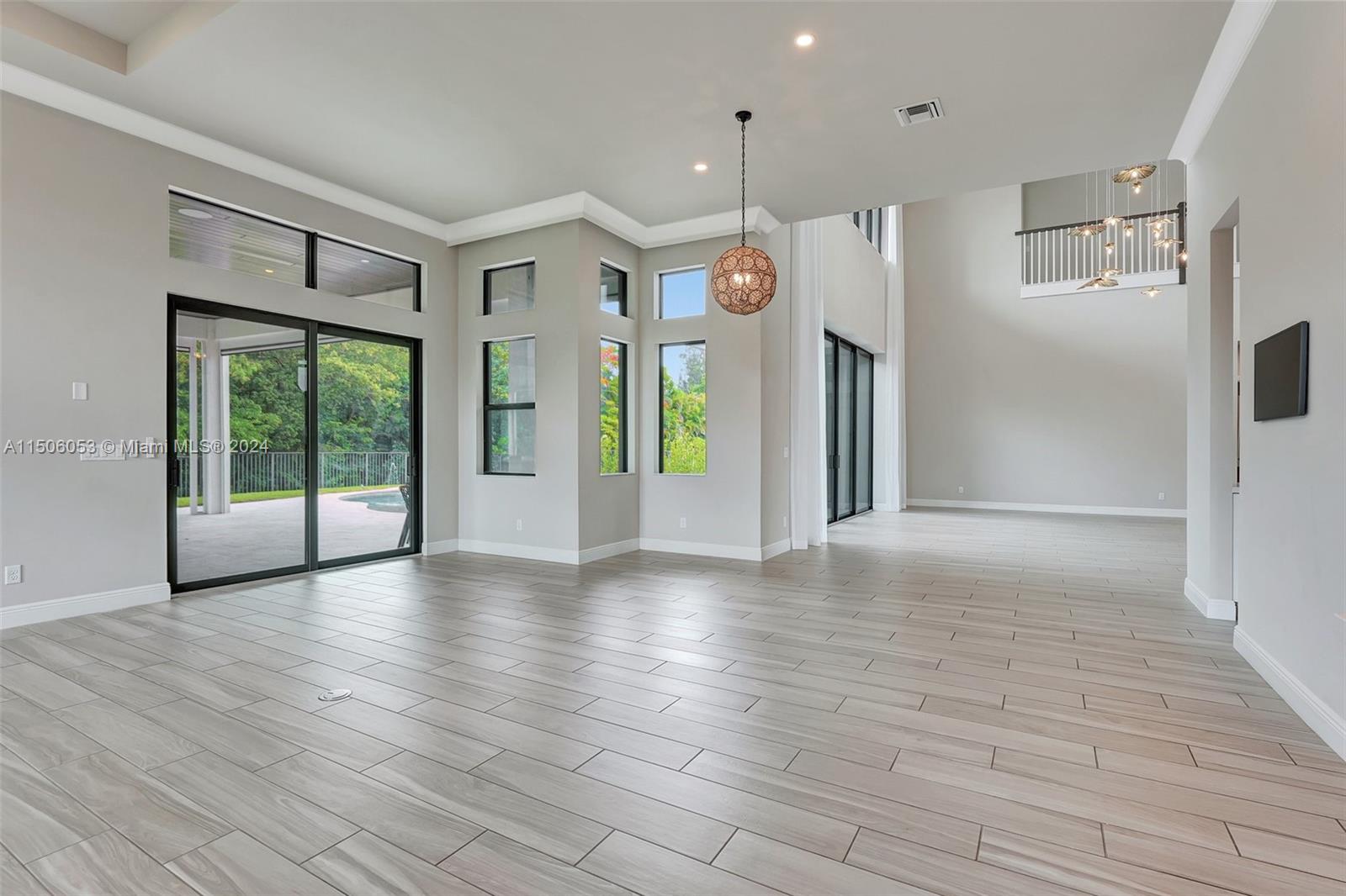Theater Room Currently utilized as home office