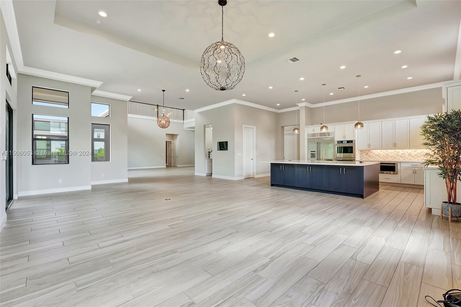 Theater Room Currently utilized as home office