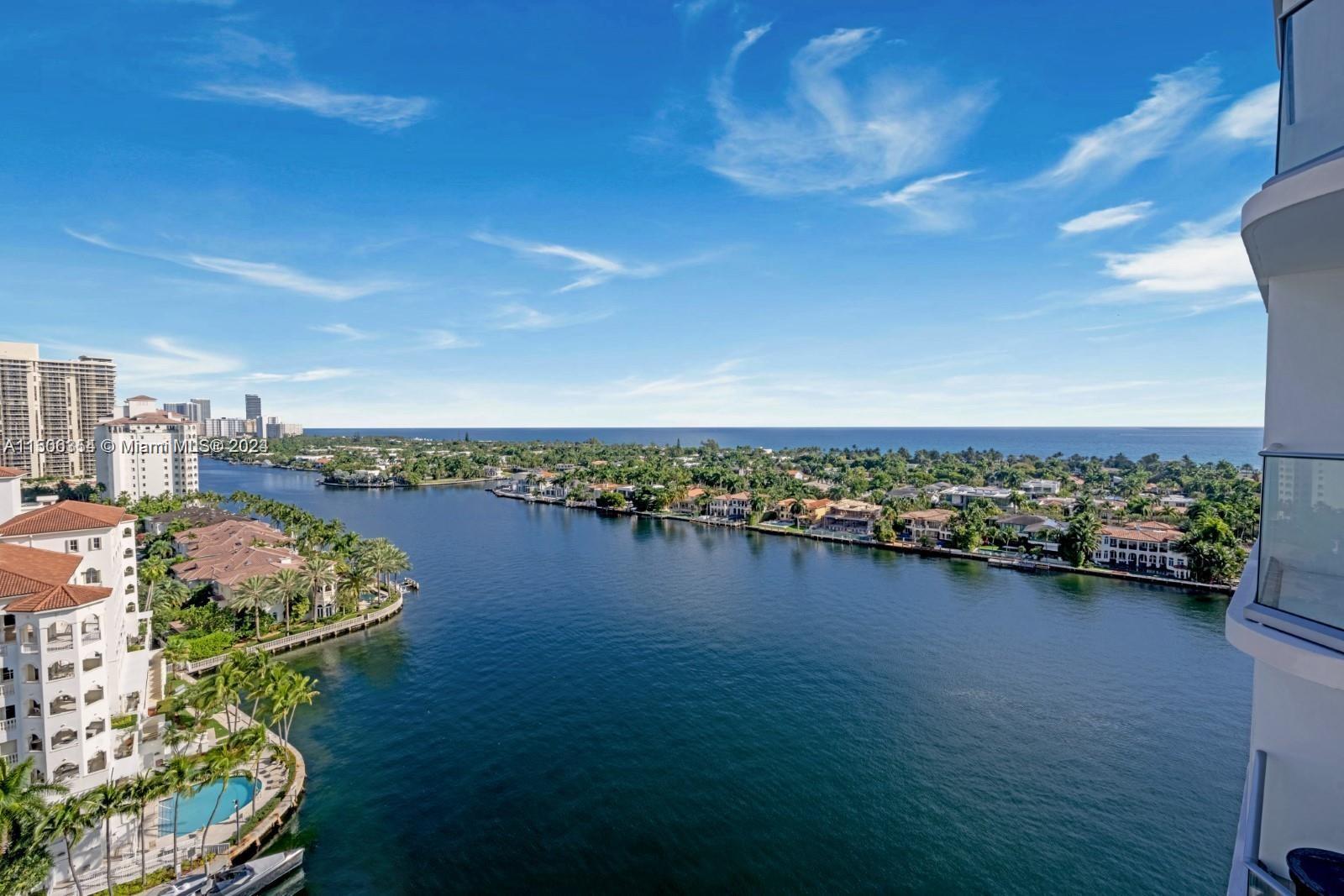 VIEW FROM UNIT OF OCEAN AND INTRACOASTAL WATERWAYS