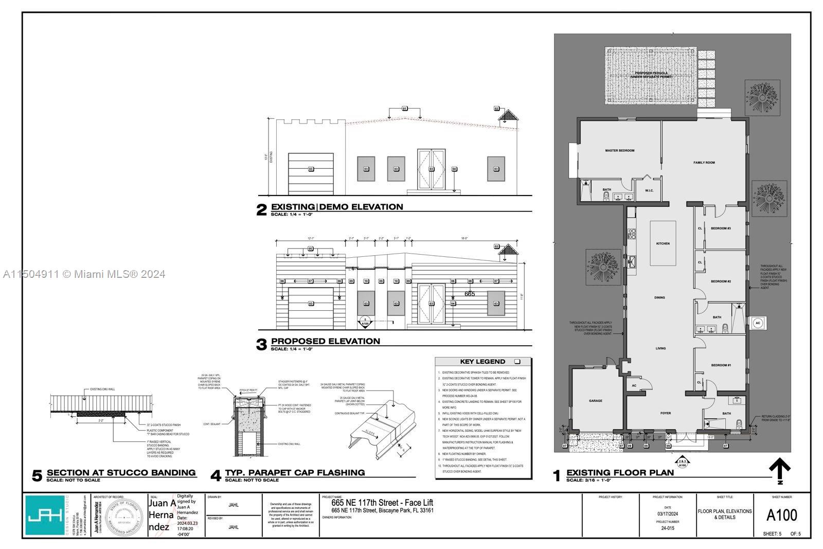 665 NE 117th st, Biscayne Park, Florida 33161, 4 Bedrooms Bedrooms, ,3 BathroomsBathrooms,Residential,For Sale,665 NE 117th st,A11504911
