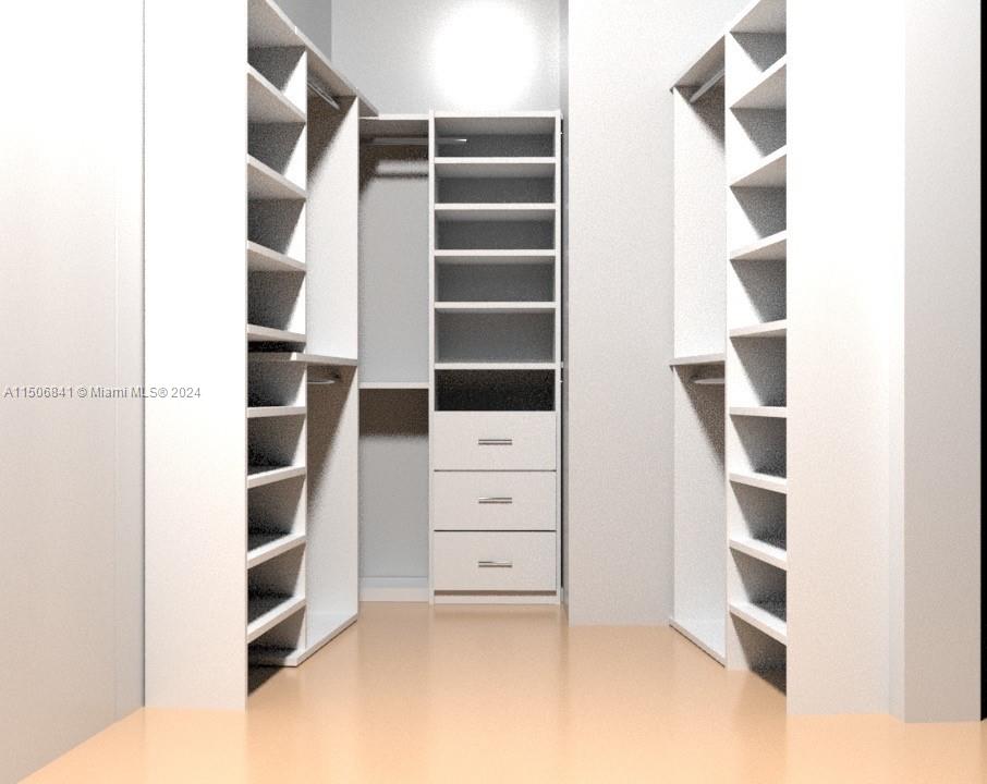 Master Walk-In Closet