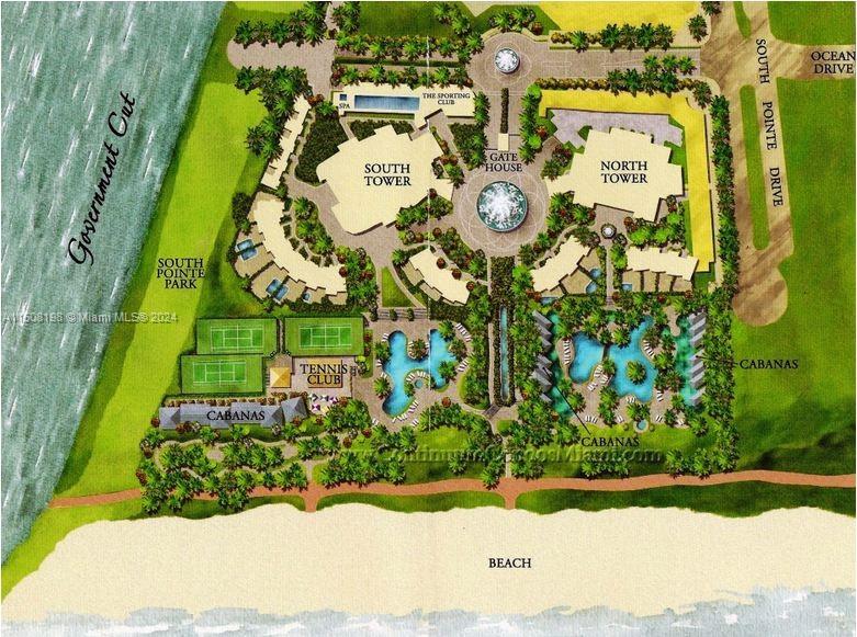 50 S Pointe Dr 2605, Miami Beach, Florida 33139, 2 Bedrooms Bedrooms, ,2 BathroomsBathrooms,Residentiallease,For Rent,50 S Pointe Dr 2605,A11508198