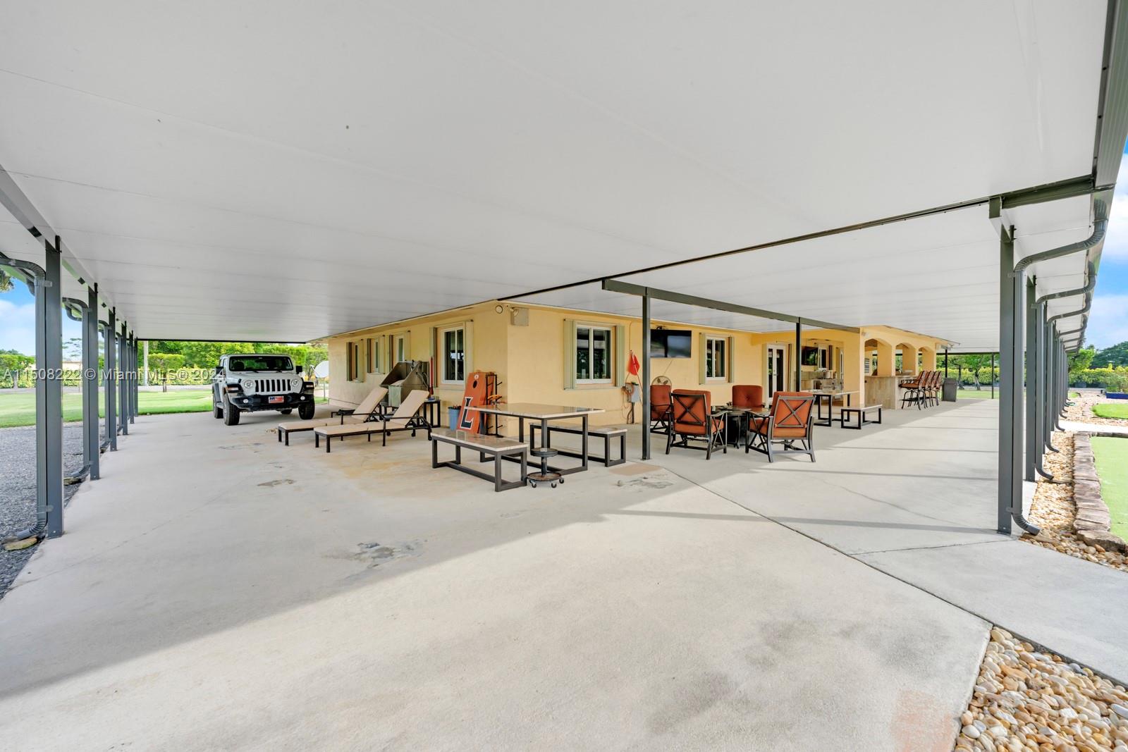 Car Port area and
RV Hook Up