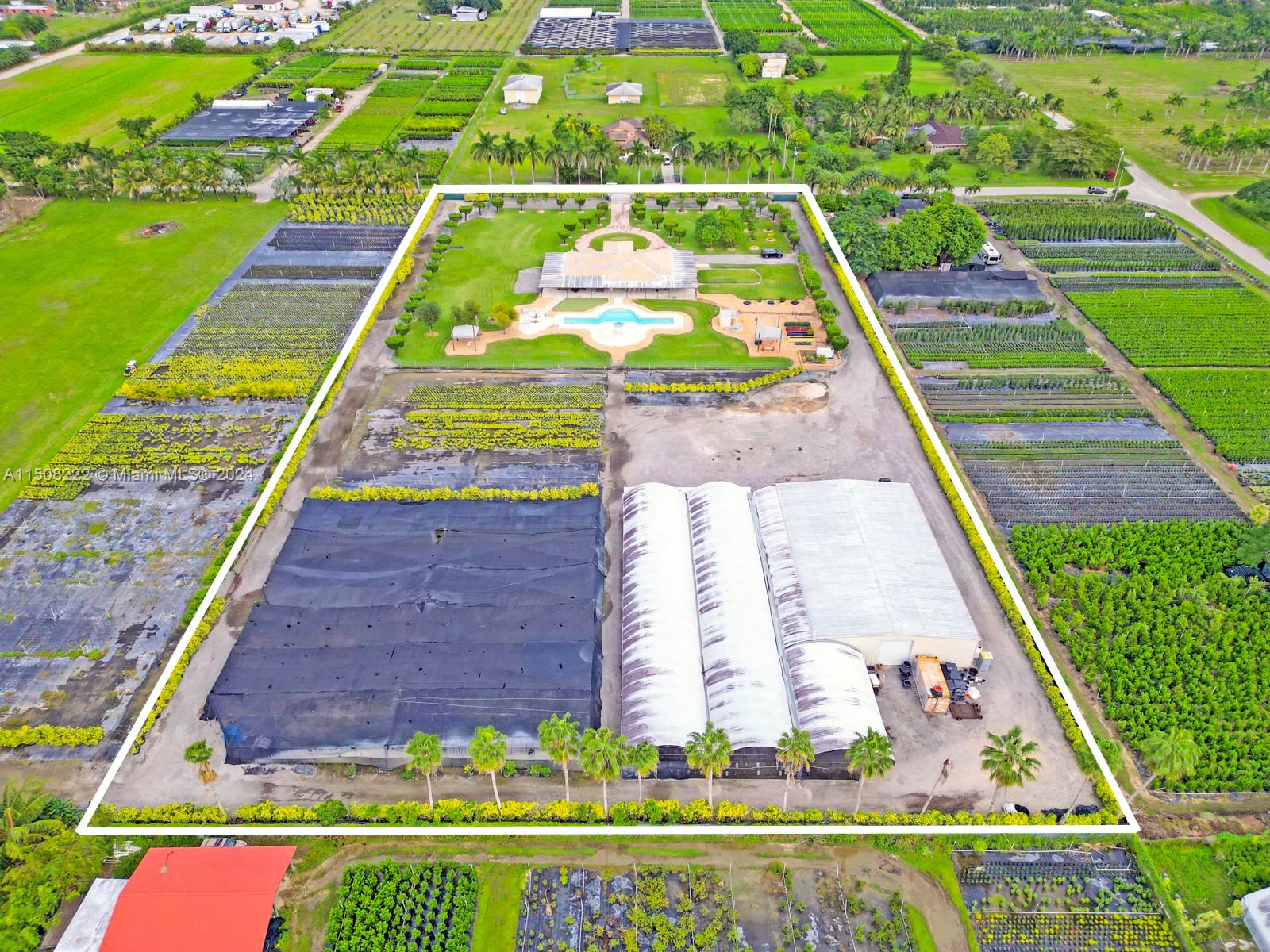 Three separate entrances 1. For Home 2nd for Nursery & 3rd for  Metal Building Area