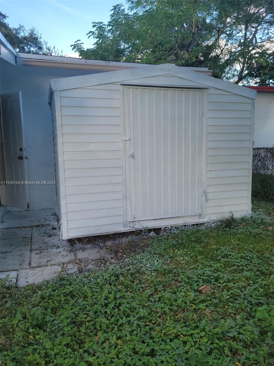 OUTDOOR SHED