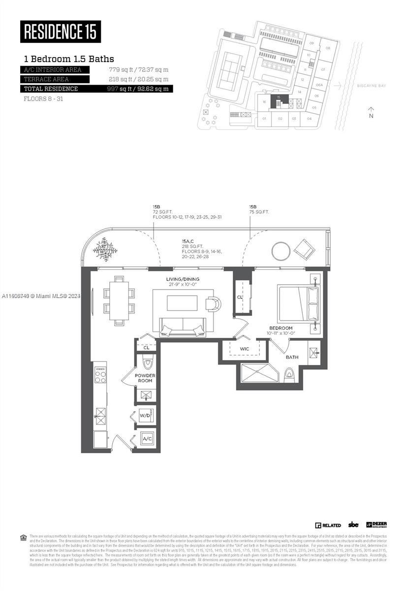 121 NE 34th St 2015, Miami, Florida 33137, 1 Bedroom Bedrooms, ,1 BathroomBathrooms,Residential,For Sale,121 NE 34th St 2015,A11508746