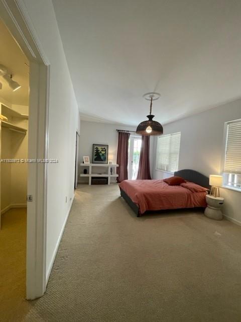 Large BR w/1 of 2 Walk in Closets on left