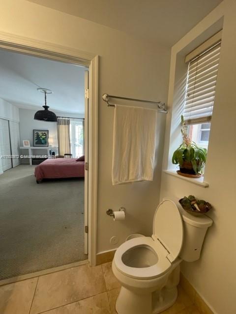 From Master bath looking into BR