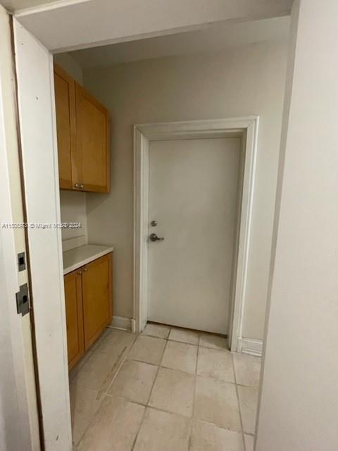 Extra Storage Area cabinets between units