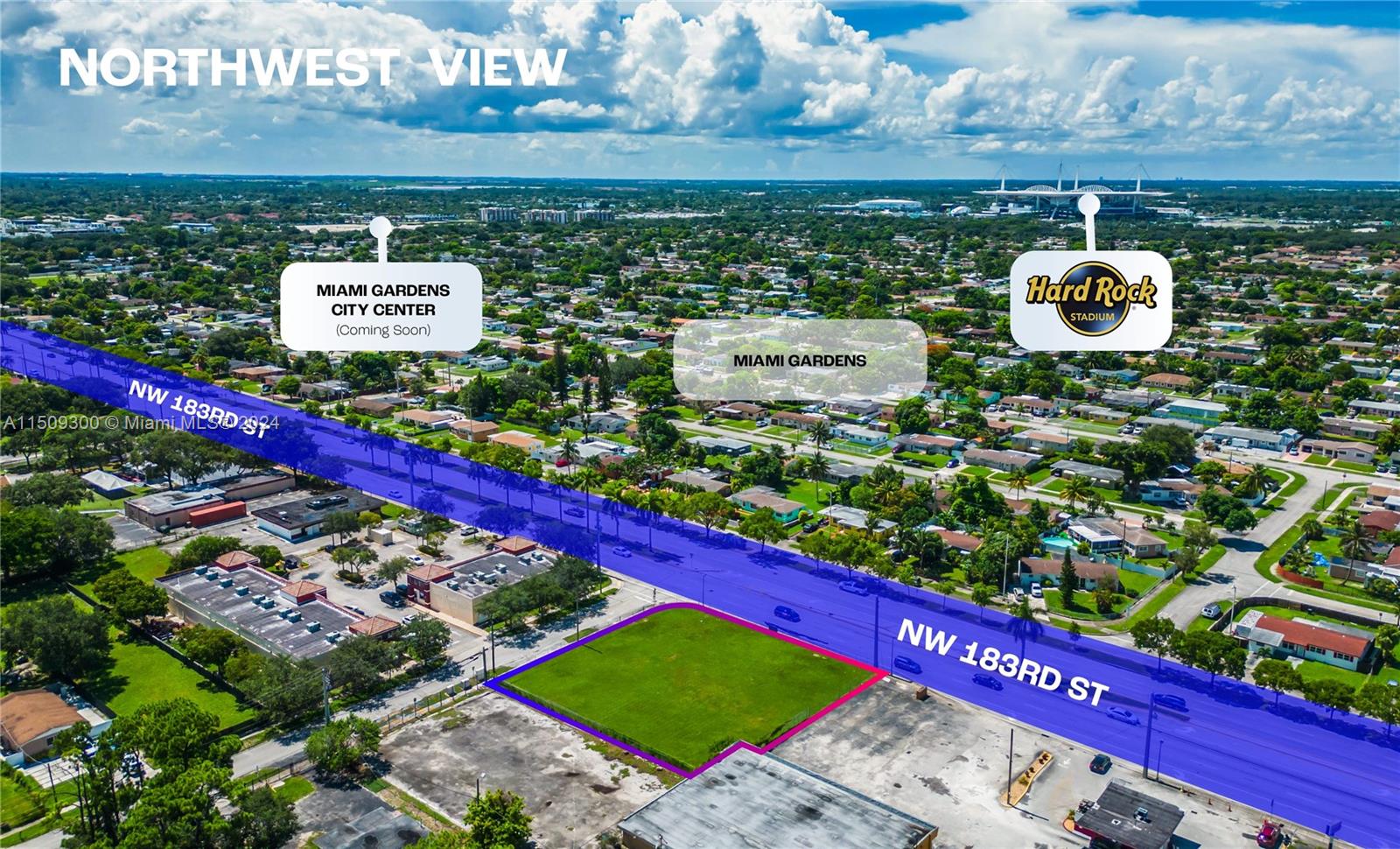 1798 NW 183rd St, Miami Gardens, Florida 33056, ,Land,For Sale,1798 NW 183rd St,A11509300