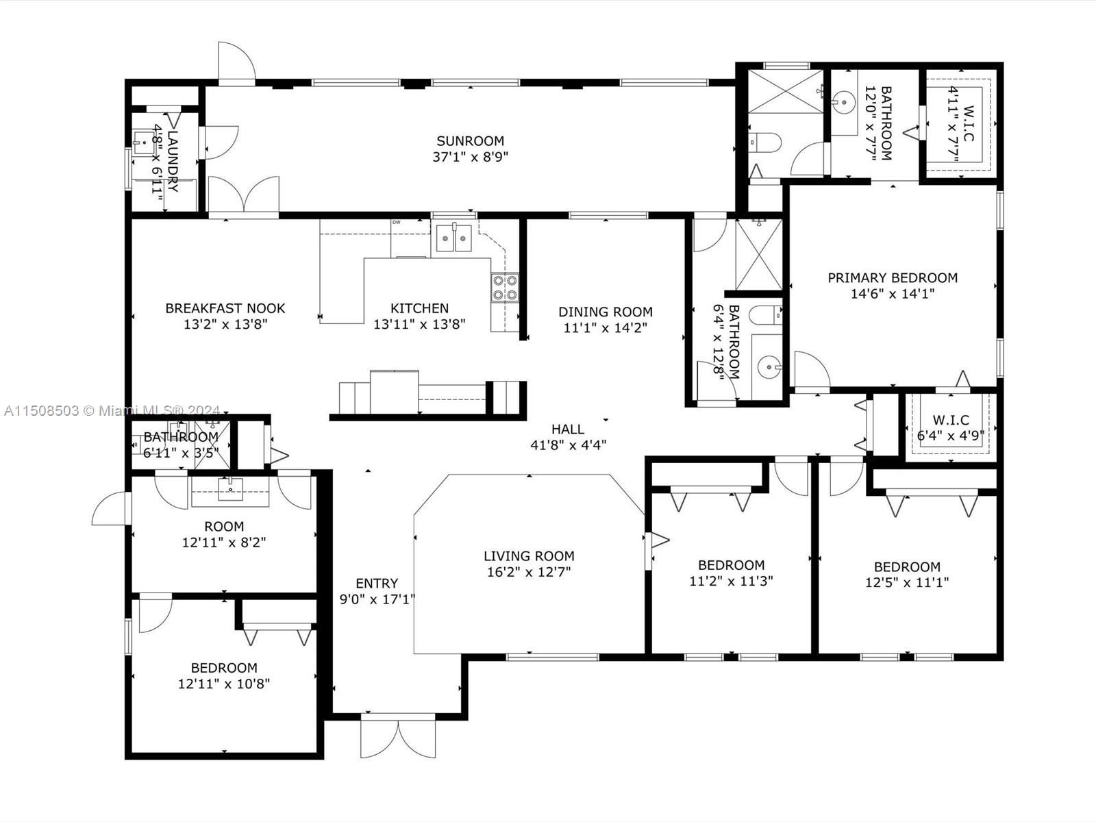 220 SW 136th Ave, Miami, Florida 33184, 4 Bedrooms Bedrooms, ,3 BathroomsBathrooms,Residential,For Sale,220 SW 136th Ave,A11508503