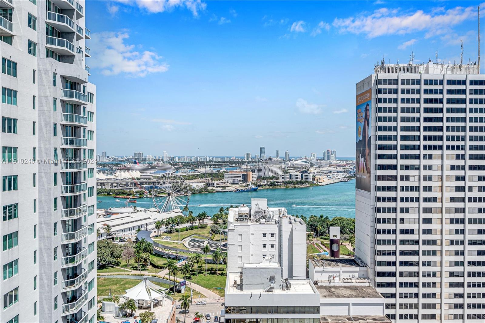 133 NE 2nd Ave 2401, Miami, Florida 33132, 2 Bedrooms Bedrooms, ,2 BathroomsBathrooms,Residentiallease,For Rent,133 NE 2nd Ave 2401,A11510240