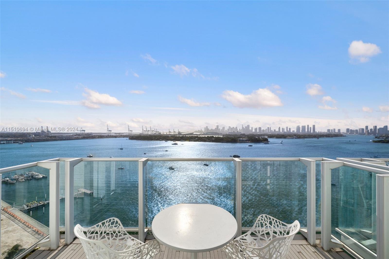 Turn-key fully furnished 1 bedroom/1 bathroom Penthouse with spacious balcony and direct bay, skyline and sunset views in one of Miami's trendiest 5-star condo-hotels. Enjoy full access to the newly renovated amenities including heated Bayfront pool, spa, gym, indoor and outdoor bars, restaurants and concierge services. No rental restrictions, daily rentals OK. Perfect investment property to rent out, use as a vacation home or both.