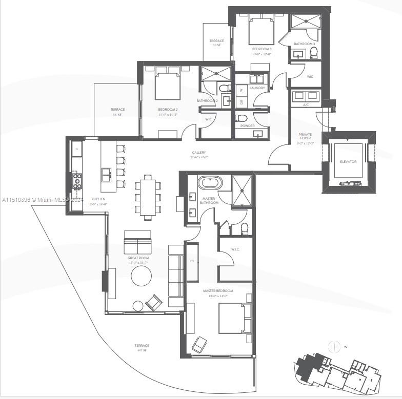 17550 Collins Ave, Sunny Isles Beach, FL, 33160 United States, 3 Bedrooms Bedrooms, ,3 BathroomsBathrooms,Residential,For Sale,Collins Ave,A11510896