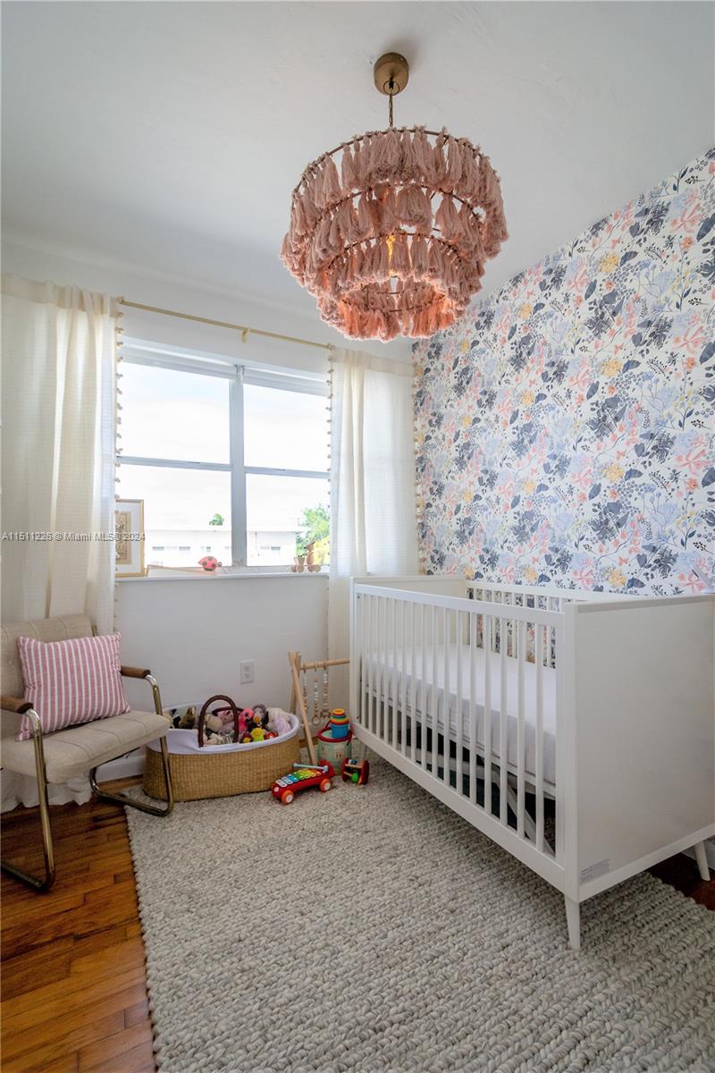 Picture took when unit was bought. Tenant's furniture today is different.