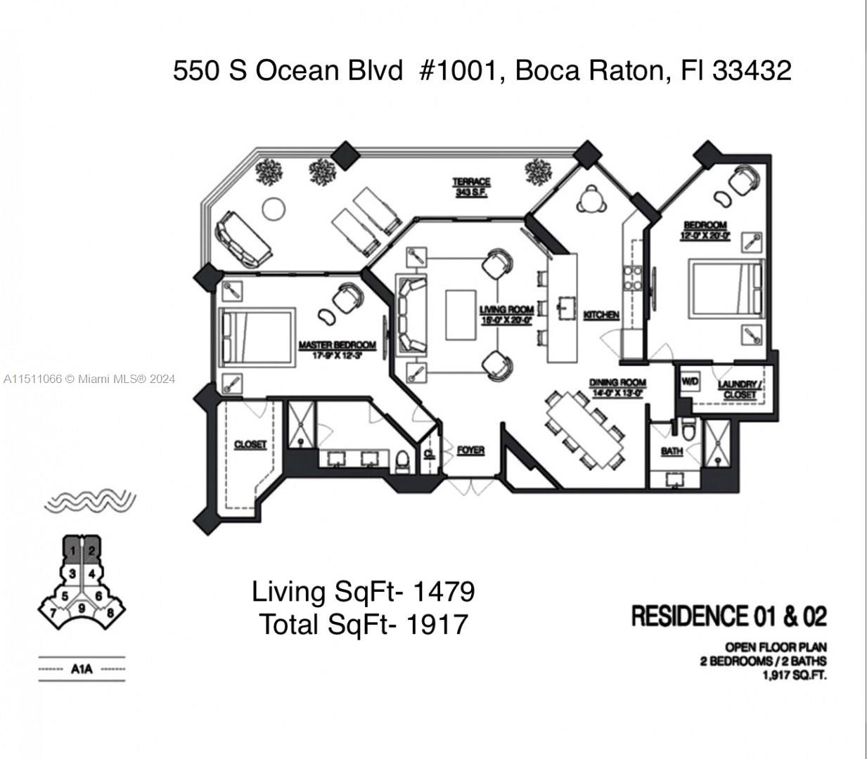 550 Ocean Blvd, Boca Raton, FL, 33432 United States, 4 Bedrooms Bedrooms, ,4 BathroomsBathrooms,Residential,For Sale,Ocean Blvd,A11511066