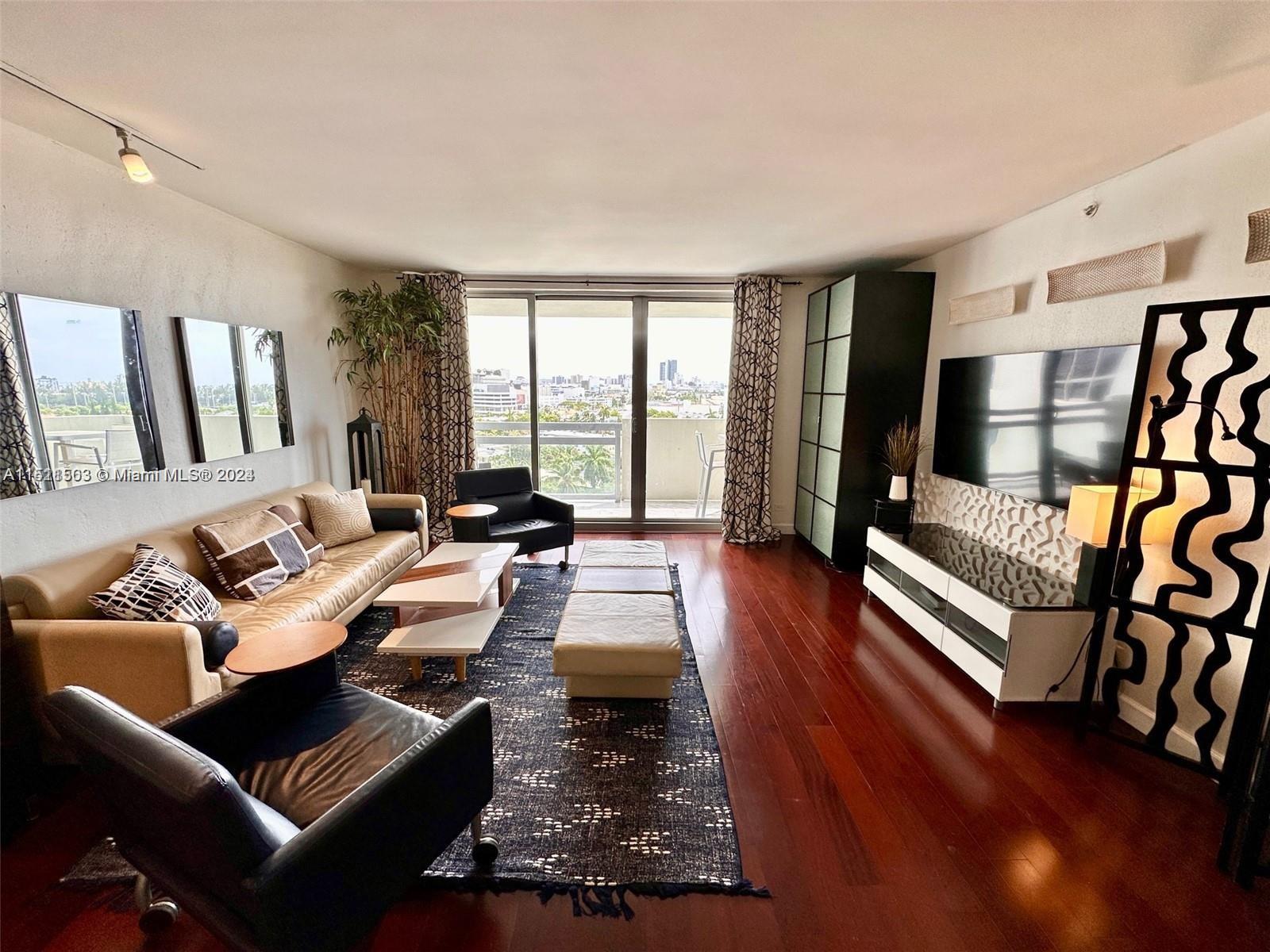 1500 Bay Rd 1002S, Miami Beach, Florida 33139, 1 Bedroom Bedrooms, ,1 BathroomBathrooms,Residentiallease,For Rent,1500 Bay Rd 1002S,A11511503