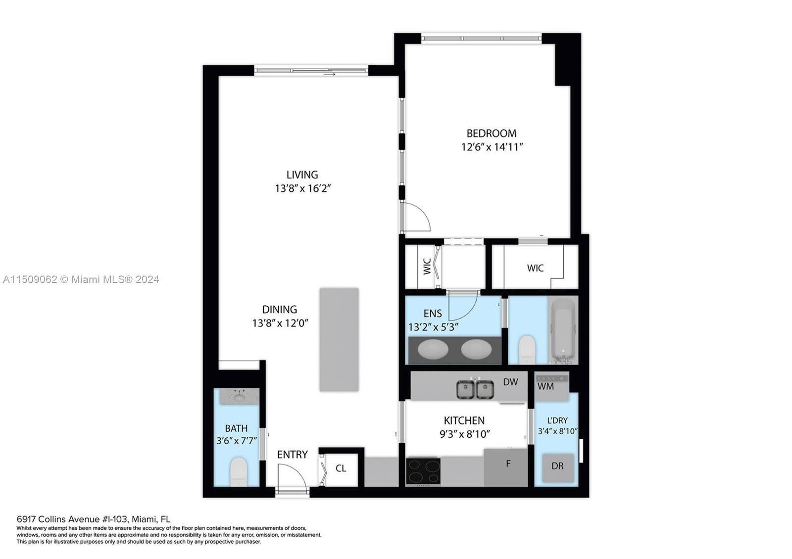 6917 Collins Ave L-103, Miami Beach, Florida 33141, 1 Bedroom Bedrooms, ,1 BathroomBathrooms,Residential,For Sale,6917 Collins Ave L-103,A11509062