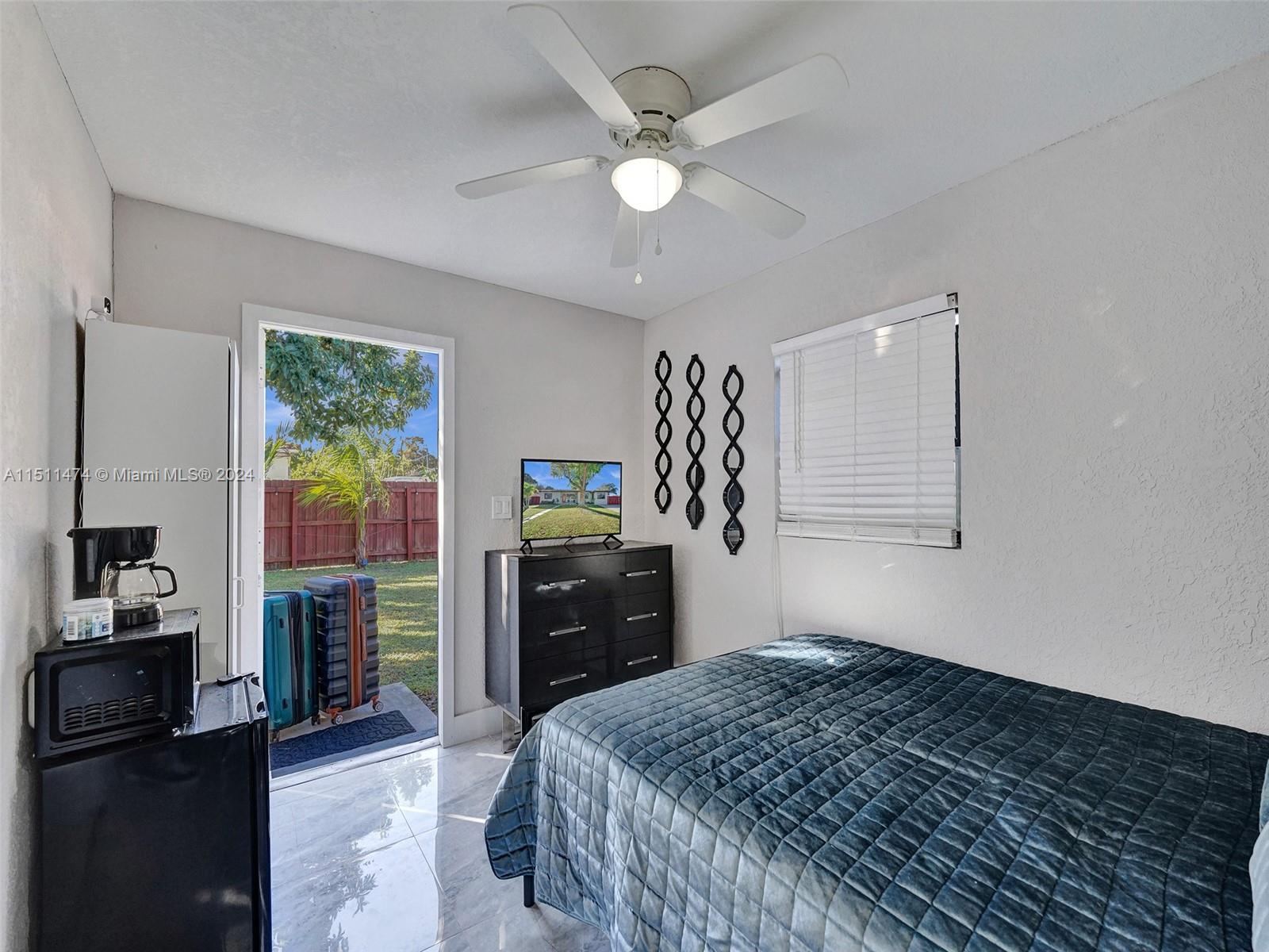 Bedroom 4 (has entrance from within house and also outside)