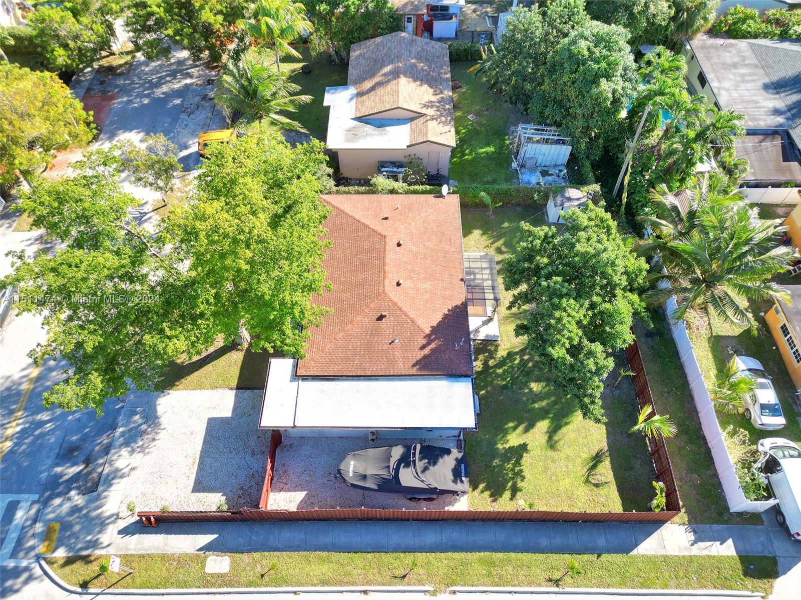 RV/Boat parking within fenced house