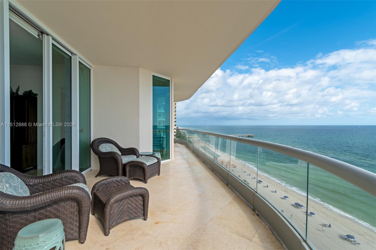 Spectacular, rarely available for sale 2 Bedroom 2.5 Baths Residence at the Luxurious Turnberry Ocean Colony!!! Amazing direct & unobstructed views to the Ocean with floor to ceiling windows. Marble floors throughout,10-ft ceilings, private foyer, Italian kitchen, quartz countertops, Gaggenau and Sub-Zero appliances. Enjoy luxury lifestyle with direct beach access and full service, 2 restaurants, bar, well-equipped gym, spa, kids game room, and more. Motivated seller