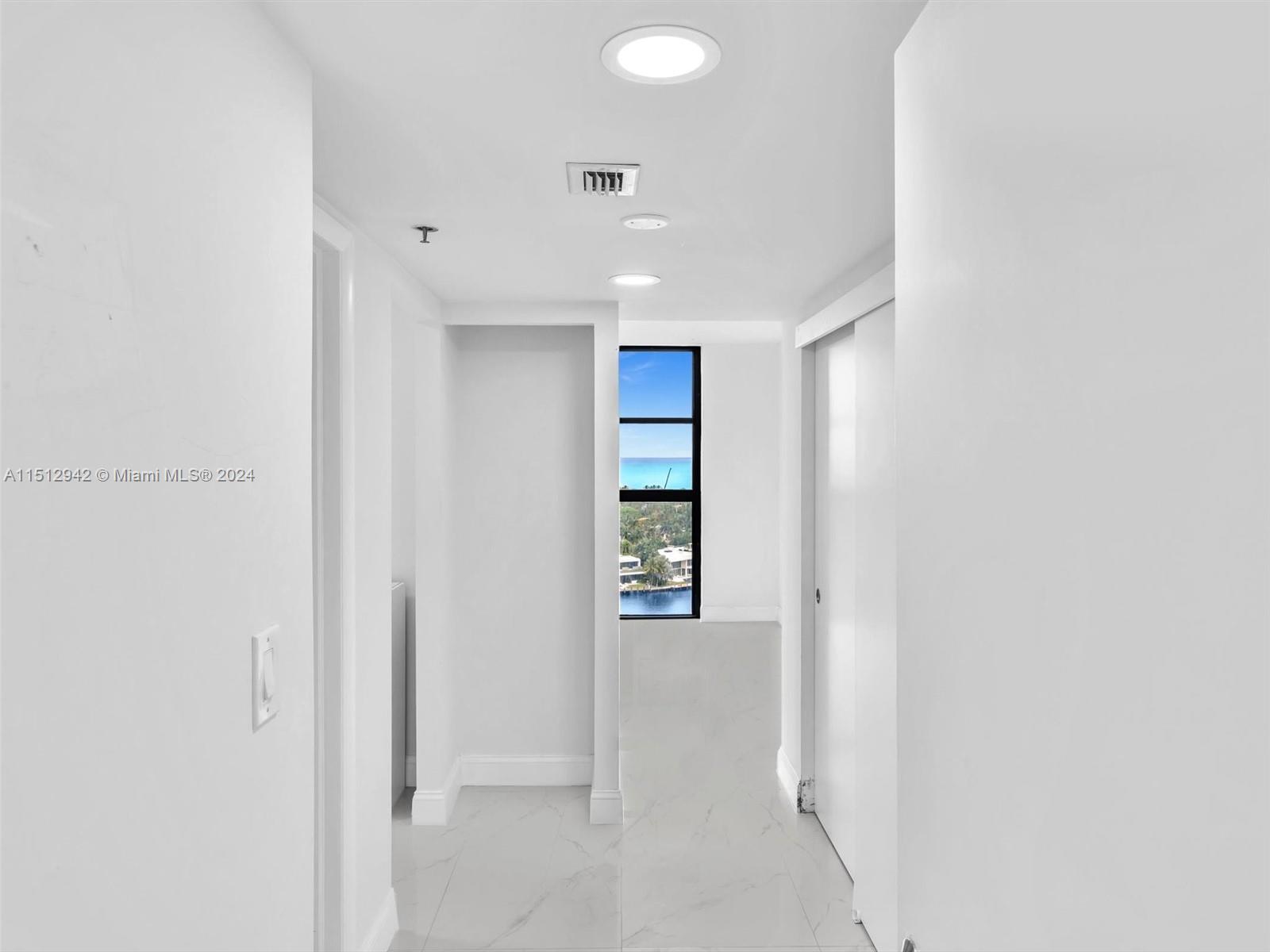 Large master bedroom, with plenty of closet space.