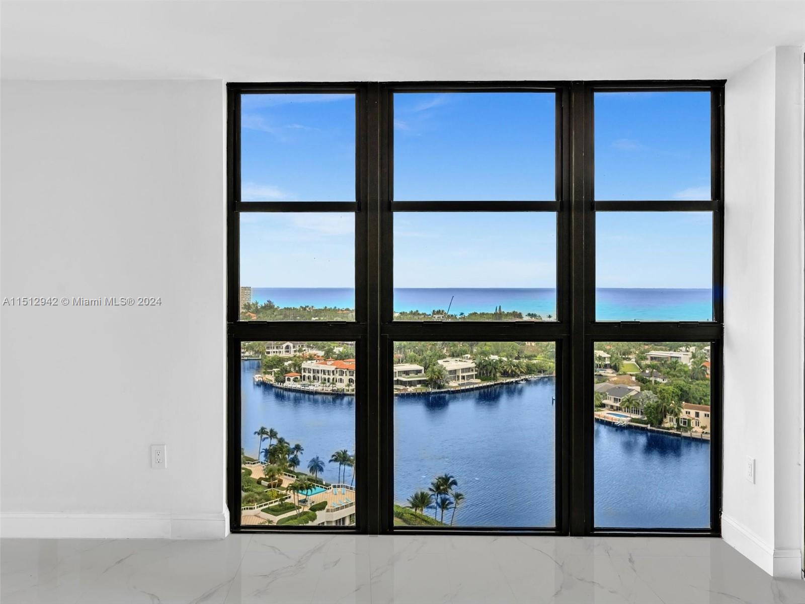  View From Living, Dining room, and Kitchen area