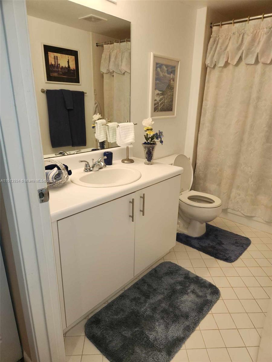 Guest Bathroom with Chrome hardware