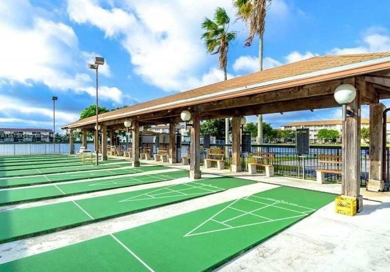 Century Village has Shuffleboard!