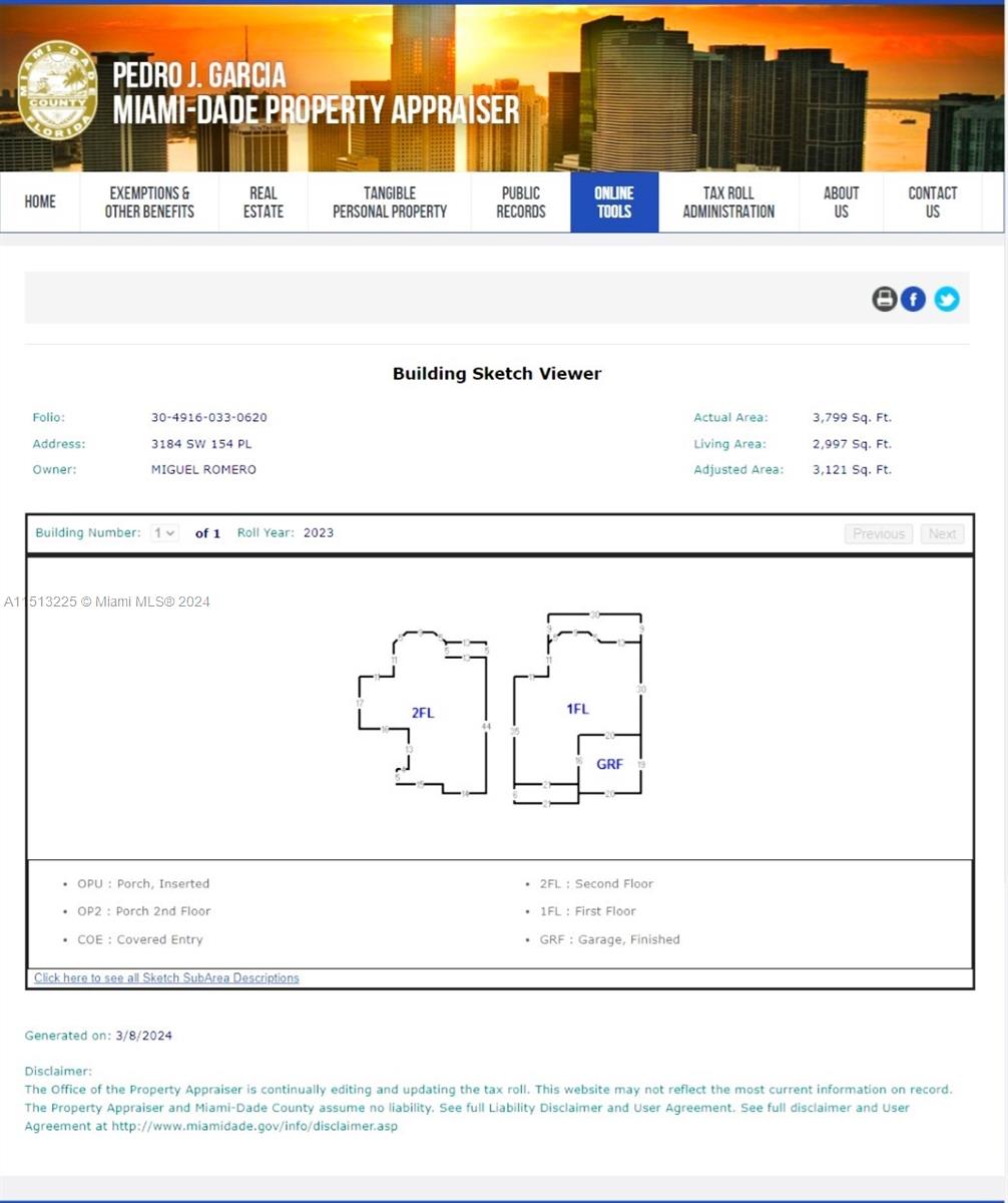 3184 SW 154th Pl, Miami, Florida 33185, 4 Bedrooms Bedrooms, ,3 BathroomsBathrooms,Residential,For Sale,3184 SW 154th Pl,A11513225