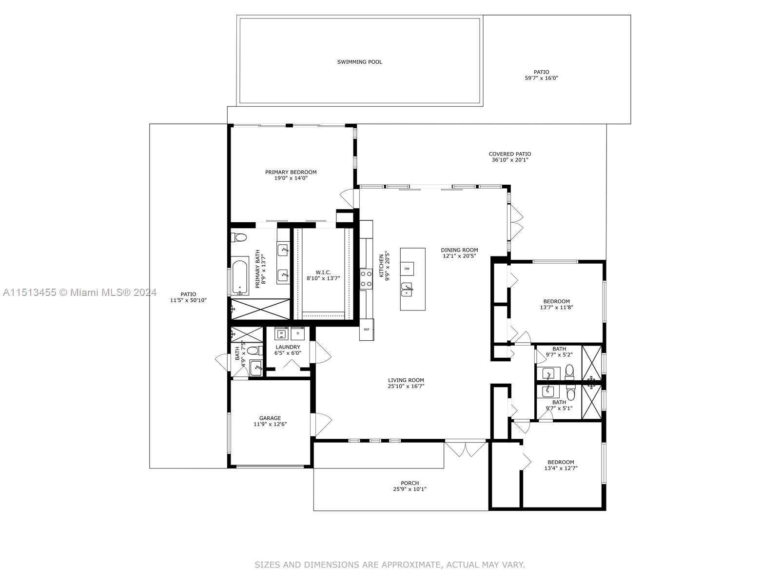 1885 Hibiscus Dr, North Miami, FL, 33181 United States, 4 Bedrooms Bedrooms, ,4 BathroomsBathrooms,Residential,For Sale,Hibiscus Dr,A11513455