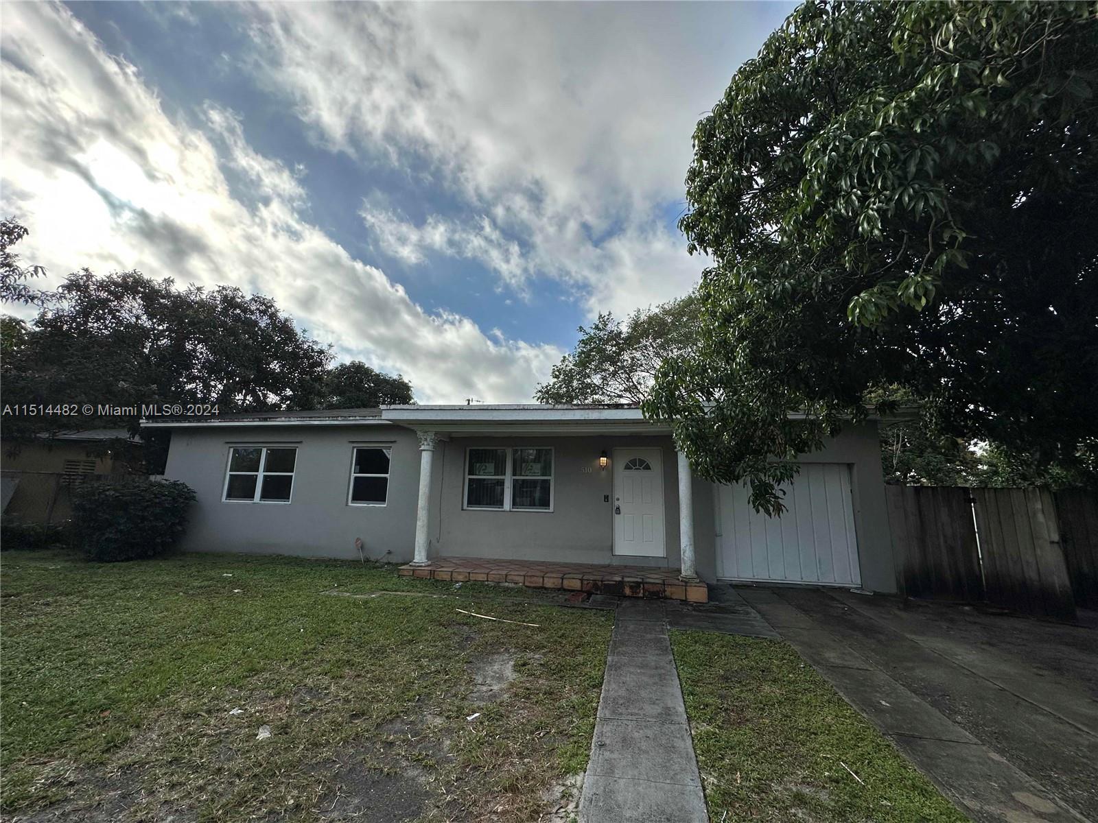 510 NW 152nd St  For Sale A11514482, FL