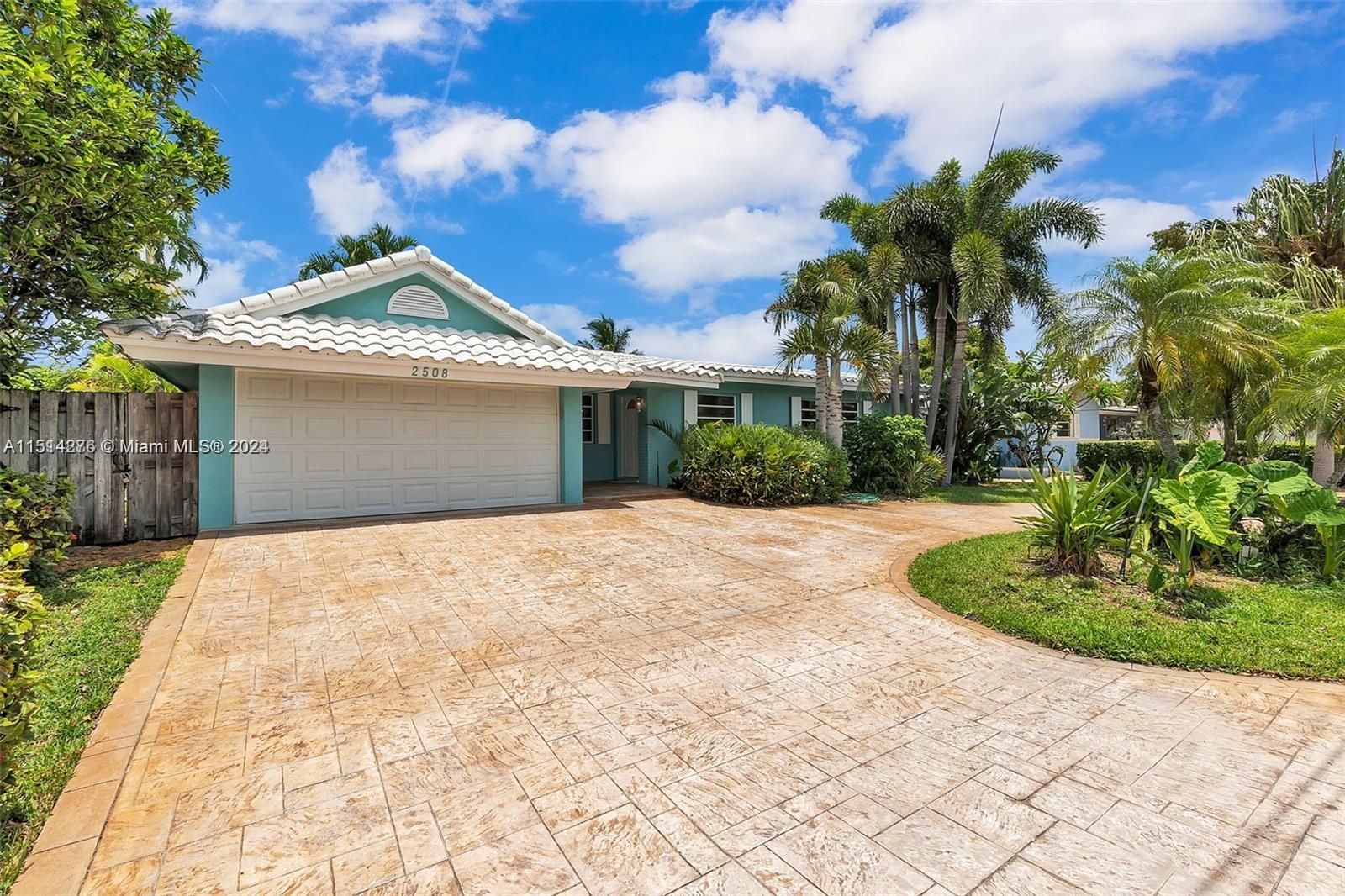 2508 NE 22nd Ter, Fort Lauderdale, Florida 33305, 4 Bedrooms Bedrooms, ,3 BathroomsBathrooms,Residential,For Sale,2508 NE 22nd Ter,A11514276