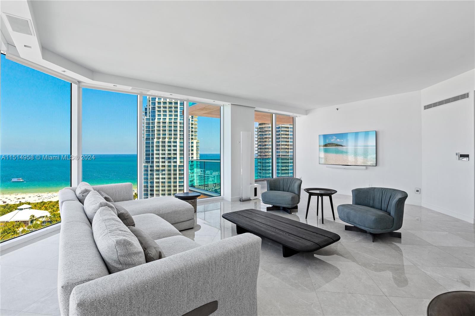 300 S Pointe Dr 2405, Miami Beach, Florida 33139, 3 Bedrooms Bedrooms, ,2 BathroomsBathrooms,Residential,For Sale,300 S Pointe Dr 2405,A11514958