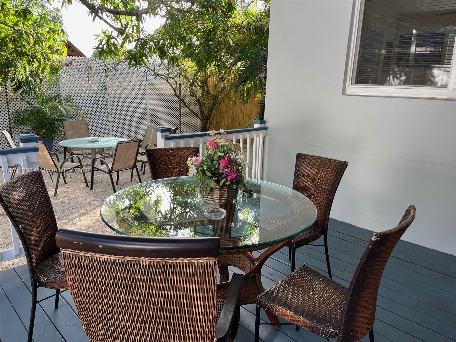 Long driveway can accommodate 3 to 4 cars + 2 cars on the swale outside the gate.