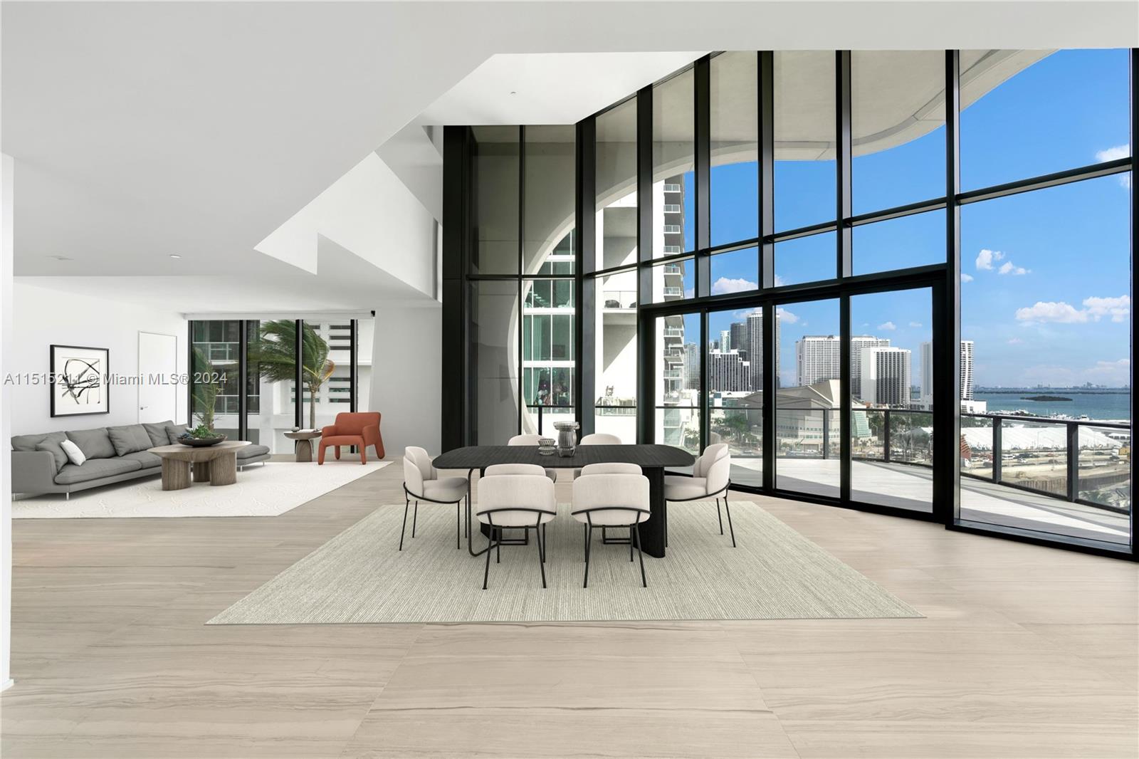 1000 Biscayne Blvd 1202, Miami, FL 33132, 5 Bedrooms Bedrooms, ,6 BathroomsBathrooms,Residential,For Sale,Biscayne Blvd,A11515211