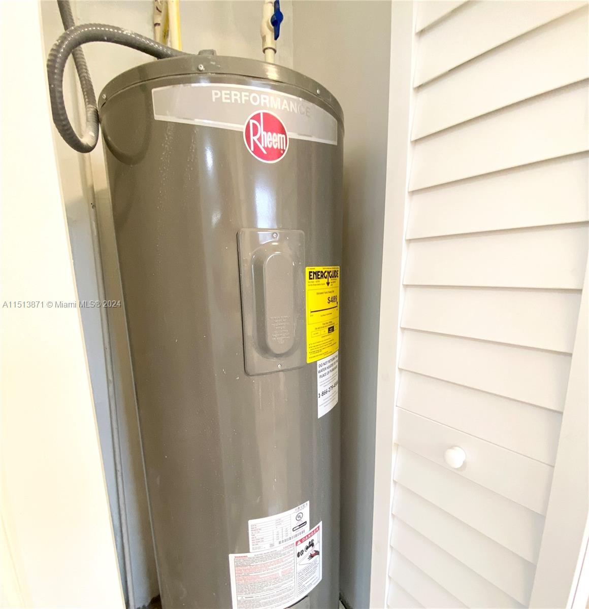 NEW WATER heater