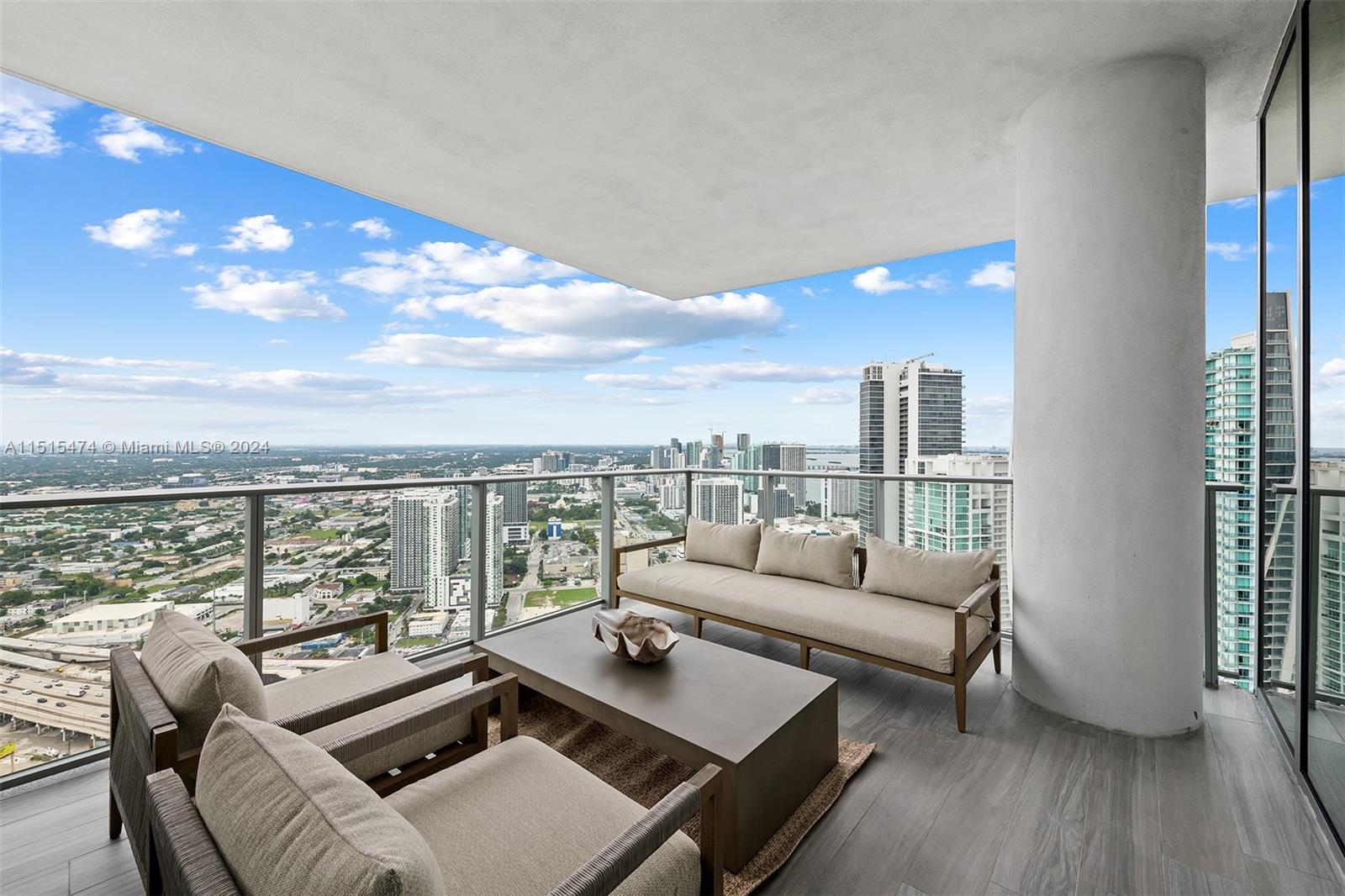 851 NE 1st Ave 4901, Miami, Florida 33132, 3 Bedrooms Bedrooms, ,4 BathroomsBathrooms,Residentiallease,For Rent,851 NE 1st Ave 4901,A11515474