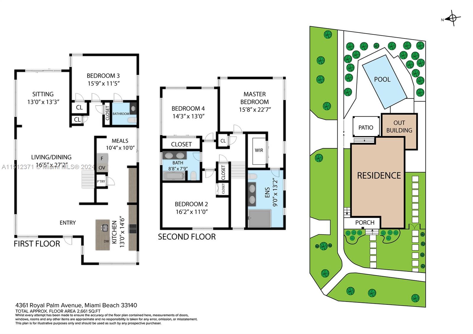 4361 Royal Palm Ave, Miami Beach, Florida 33140, 5 Bedrooms Bedrooms, ,4 BathroomsBathrooms,Residentiallease,For Rent,4361 Royal Palm Ave,A11512371