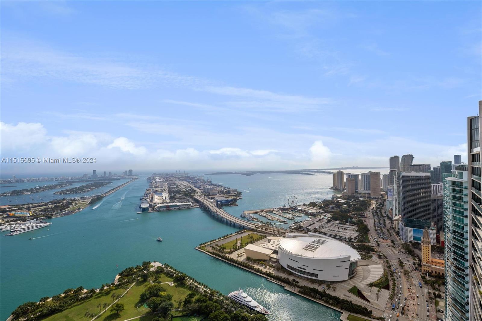 1100 Biscayne Blvd, Miami, FL, 33132 United States, 3 Bedrooms Bedrooms, ,4 BathroomsBathrooms,Residential,For Sale,Biscayne Blvd,A11515695