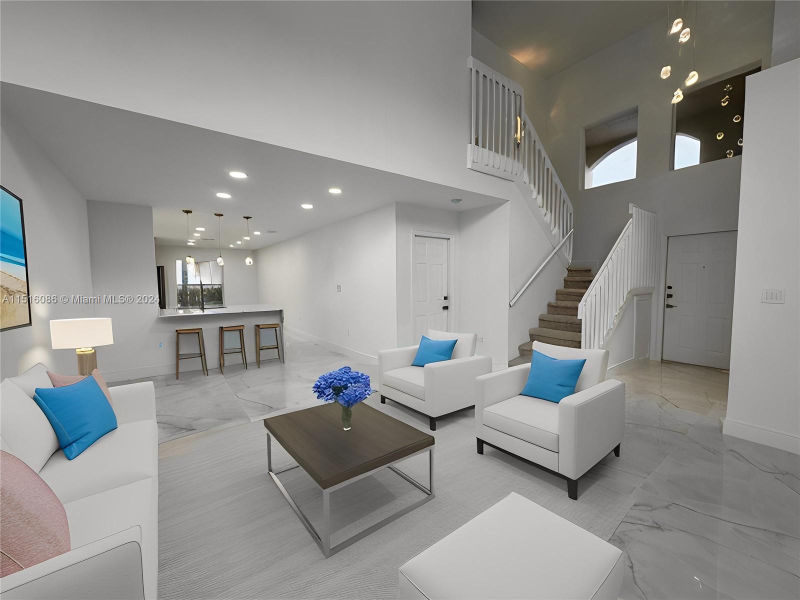 with virtual staging