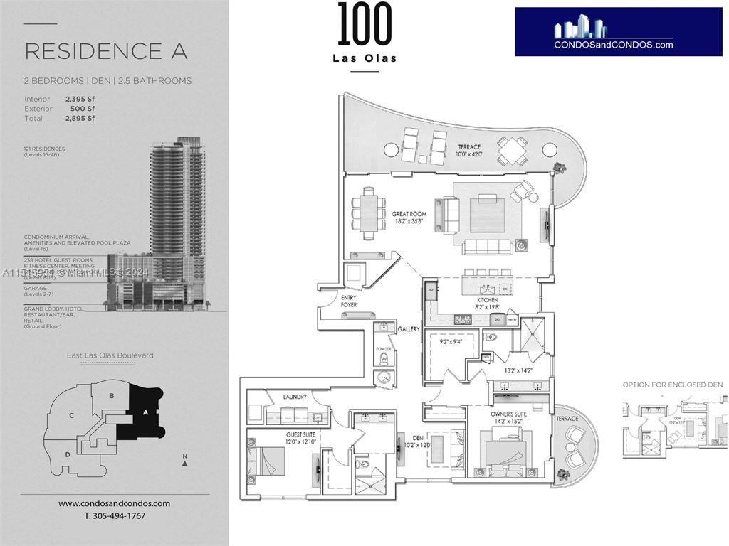 100 Las Olas Blvd, Fort Lauderdale, FL, 33301 United States, 3 Bedrooms Bedrooms, ,2 BathroomsBathrooms,Residential,For Sale,Las Olas Blvd,A11516951