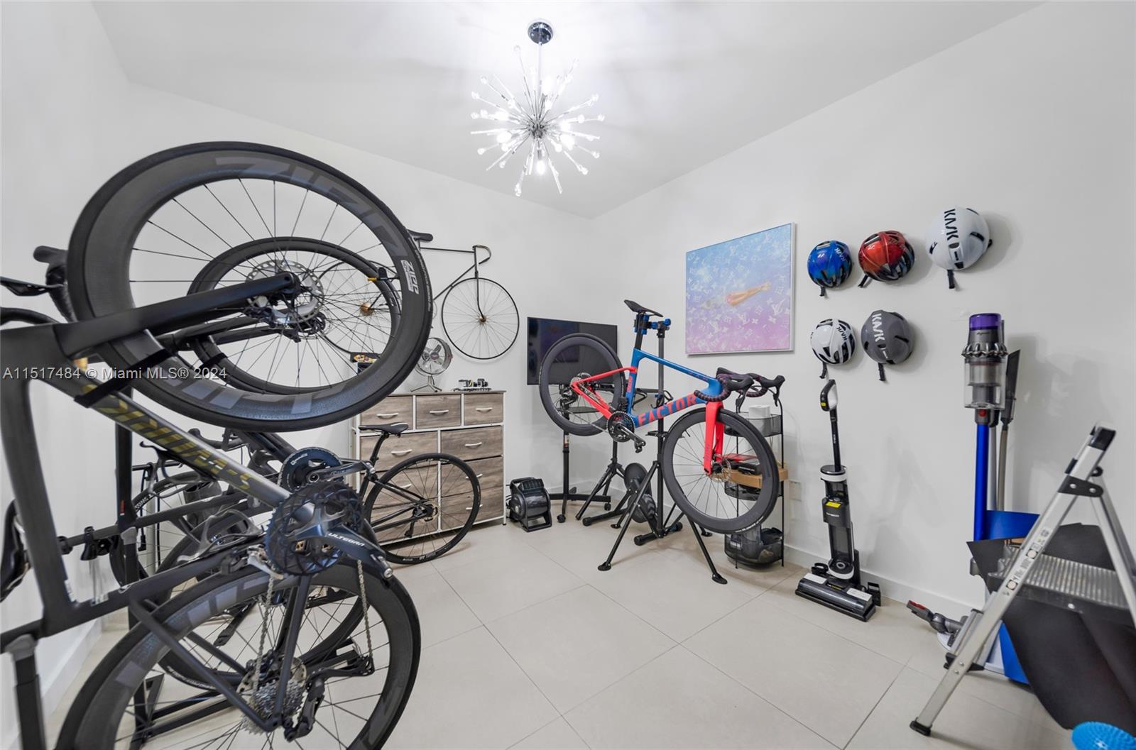 Renter presently using this room as an exercise room. Can be Den, Office or 3rd Bedroom. There is large closet in this room.